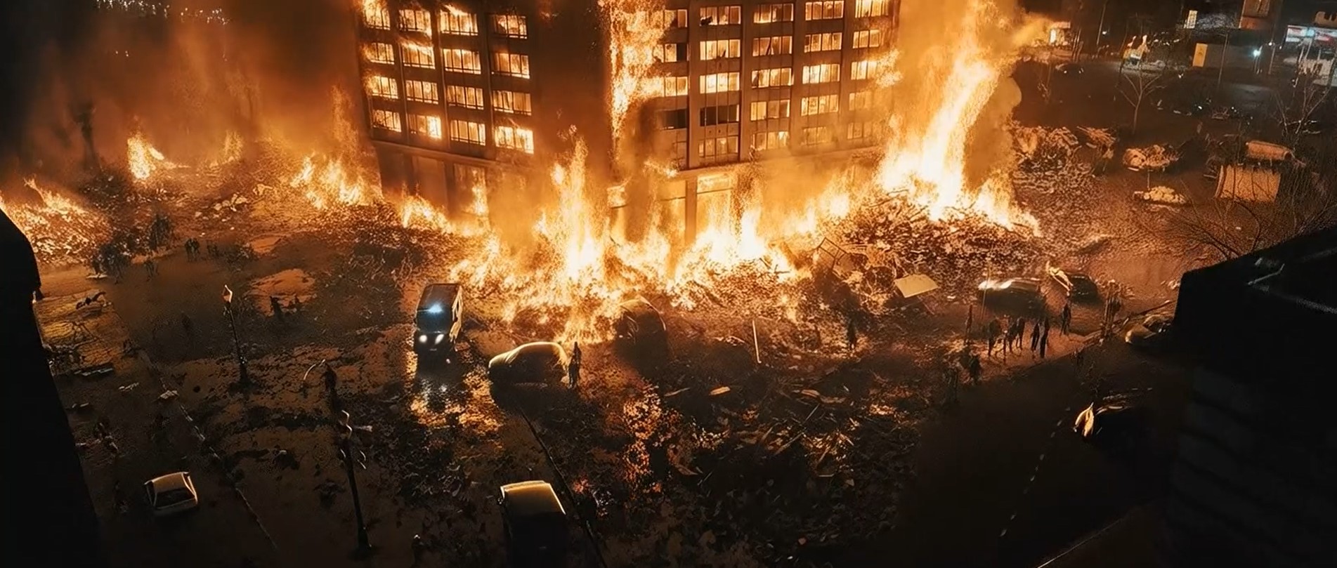 러시아 키이우 정부청사 공습, 우크라이나 전쟁의 최악의 피해인가?